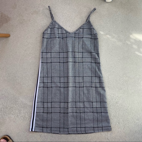 Tweed Racing Stripe Dress - Picture 3 of 5